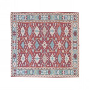 アンティークキリム調のラグ