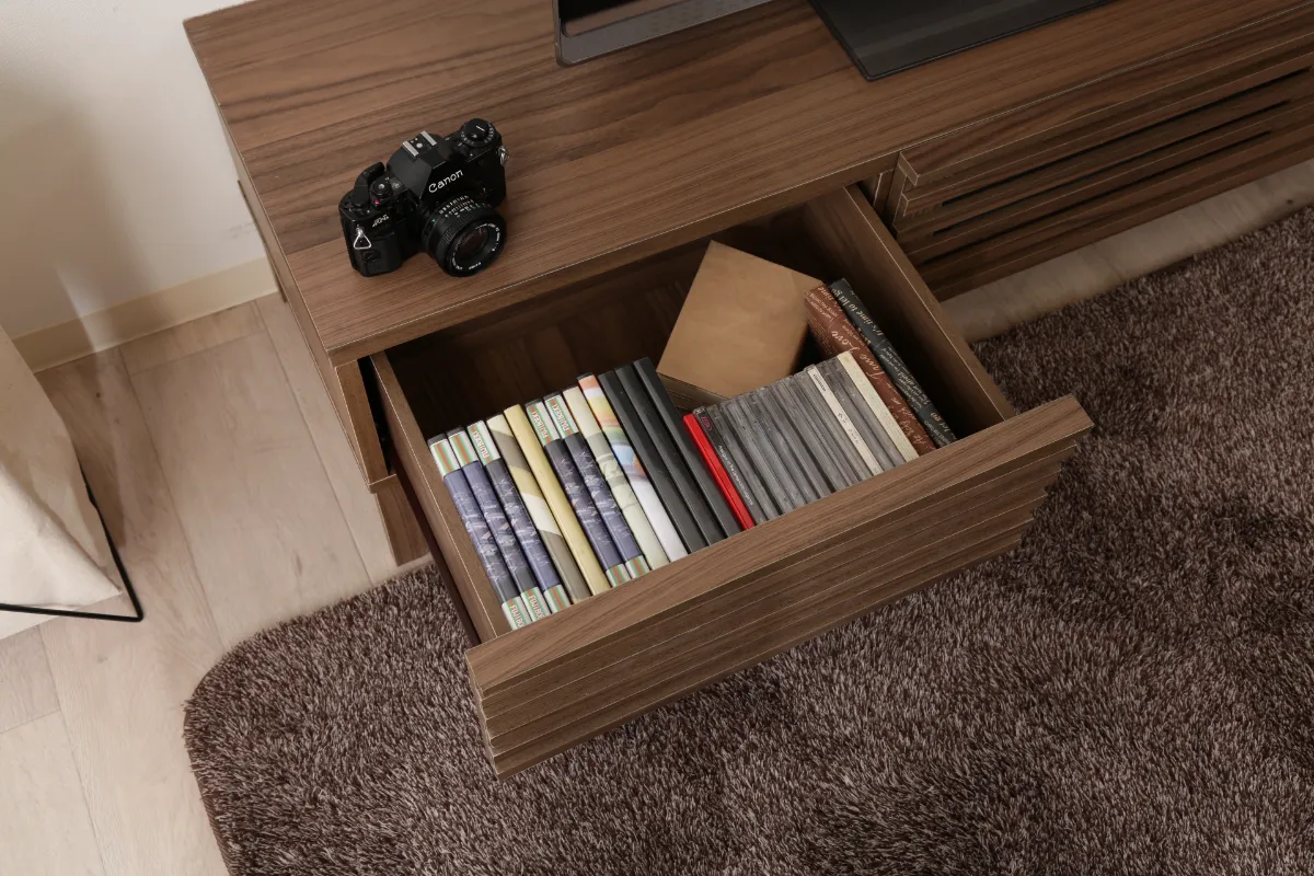 TVボード ミディアムブラウン - 画像 (6)